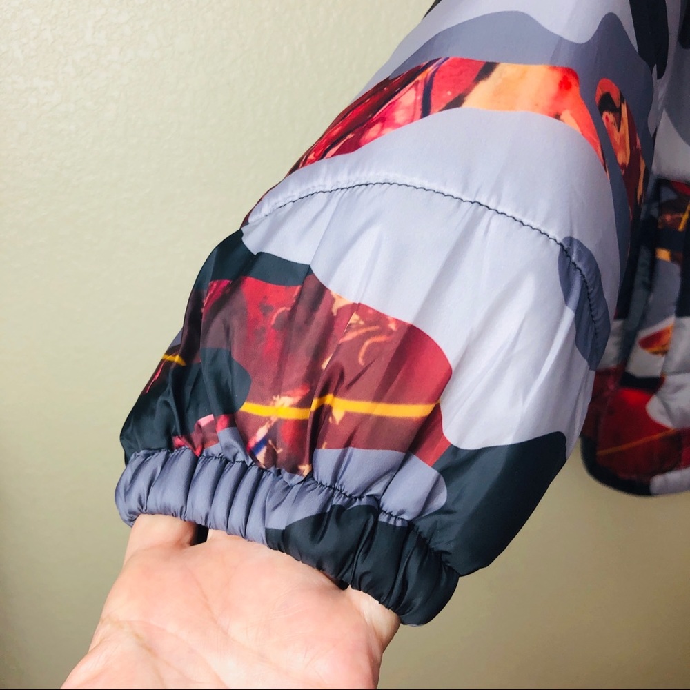 Artistix || Men’s Camouflage Puffer Jacket Coat - Picture 3 of 9